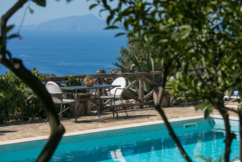 Villa Caprile Massa Lubrense Exterior foto